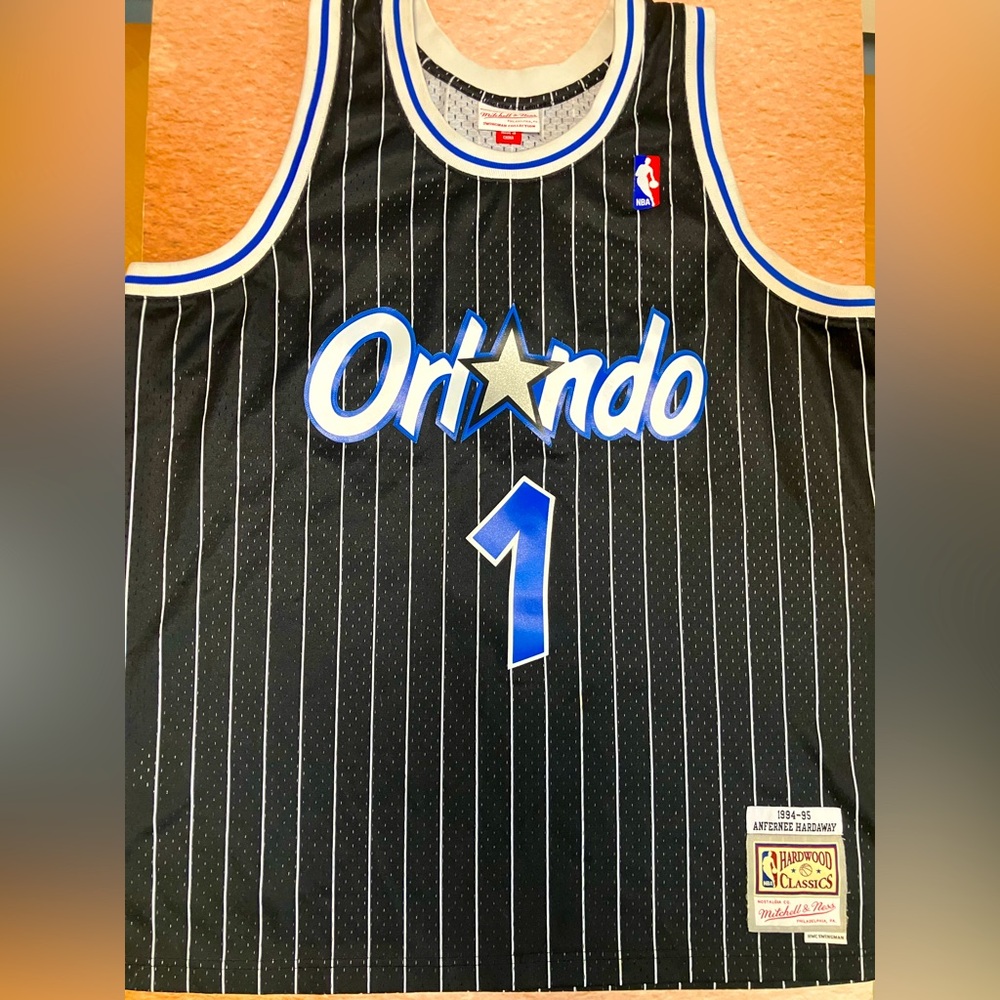 MITCHELL & NESS - NBA Swingman Jersey Orlando Magic ANFERNEE HARDAWAY #1 Size XL
